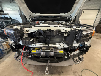 Підрамник для встановлення лебідки Toyota Prado 250 24+ 26-0314 - Фото 3