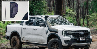 Виносний повітрозабірник (шноркель) SAFARI V-SPEC Ford Ranger 22+ SS987HFG