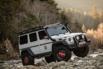 Колісні редуктори WEREWOLF на Mercedes G-class - Фото 1
