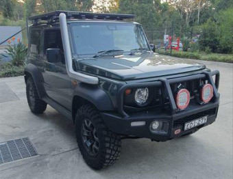 Виносний повітрозабірник нерж. сталь ARB Torqit Suzuki Jimny/XL 18+ SN02SS
