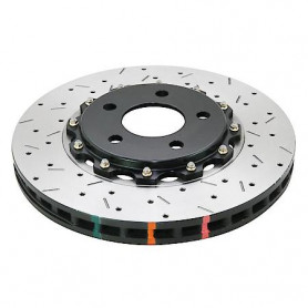 Перфорированный тормозной диск Mitsu LANCER EVO V-IX перед. DBA52218GLDX
