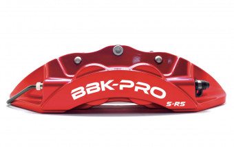 Комплект великих гальм SGT Forged 4 поршні з комплектом плаваючих г. дисків 380/28 мм, з насічками і перфорацією, TLC Prado 150,  задній - Фото 2