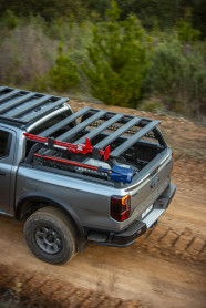 Алюмінієві дуги на кузов пікапа Ford Ranger/Raptor 22+ ARB Bed Rack 17940100 - Фото 3