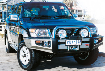 Передній захист ARB SAHARA Nissan Patrol Y61/GU -04 новые противотум. ARB 3917130