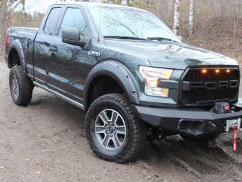 Розширювачі крила під фарбування (матові) Ford F150 15+