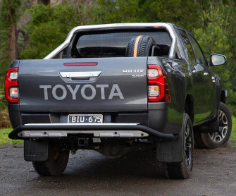 Задній бампер SUMMIT RAW (без фаркопа) для TOYOTA HILUX 2020+ 3614160