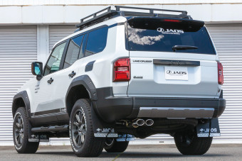 Вихлопна система BATTLEZ ZS-2 (подвійна хвостова частина) Toyota Prado LC250 24+ B701068