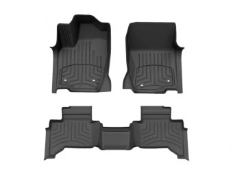 К-кт килимків гумових WeatherTech Lexus GX/TLC 250 24+ перед+зад чорні 441874-1-2IM