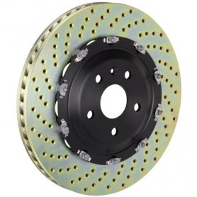 Гальмівний диск в зборі 2-х складовою BREMBO GT 405x34 мм, лівий, перфорований 91.1782L