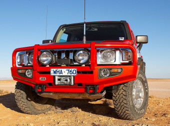Передній бампер Winch Deluxe HUMMER H3 08+ без расш. крыла ARB 3468020 - Фото 0