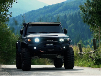 Колісні редуктори WEREWOLF на Toyota FJ Cruiser