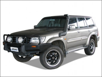 Виносний повітрозабірник SAFARI Nissan Patrol Y61/GU 4.8 бенз. 00-05 SS16HFE - Фото 1