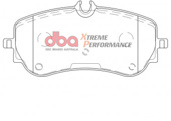 Гальмівні колодки DBA Xtreme Performance для VOLKSWAGEN Amarok 3.0 TD 4Motion 2016+ заднi DB15002XP - Фото 1