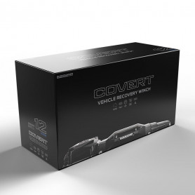 Лебідка електрична BUSHRANGER COVERT 5443 кг 12V RWC120W (сталевий трос) - Фото 9