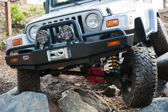 Передній захист Winch Deluxe Jeep Wrangler TJ ARB3450070 - Фото 0