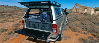 Пластиковий дах на кузов пікапа ARB TOY HILUX DC 05-15 CL25A - Фото 1