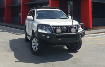 Передній захист Алюмінієвий для Toyota LC Prado 150 17+ ARB 7421030