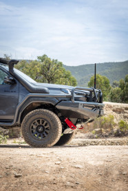 Сталевий силовий бампер ARB Summit MKII 3414770 під лебідку, матово-чорний - Фото 13