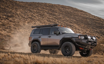 Захист крил із чорною накладкою на пороги Toyota LC Prado 250 2024+ ARB SUMMIT 4421180B - Фото 2