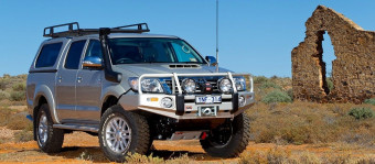 Пластиковий дах на кузов пікапа ARB TOY HILUX DC 05-15 CLS25A (гладка поверхня) - Фото 1