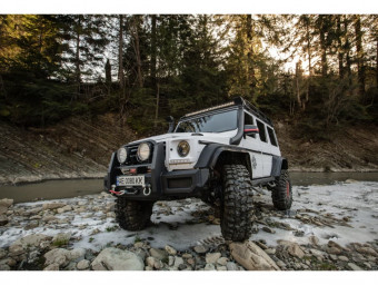 Колісні редуктори WEREWOLF на Mercedes G-class