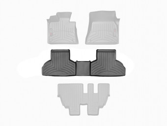 Килимки гумові WeatherTech BMW X5/X6 (F15/F16) 14+ задні чорні 445592 - Фото 1