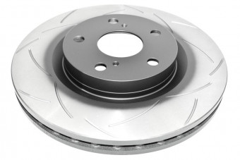 Посилений гальмівний диск T2 SLOT TOY CAMRY 2,4/3,5 06+/RAV4 13+ передній DBA2709S