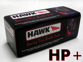 Гальмівні колодки  HAWK High Performance Plus EVO/WRX/350Z, задні HB180N.560