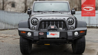 Передній захистJEEP WRANGLER JK 07-18 (текcтурована фарба) ARB 3450260 - Фото 2