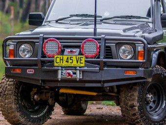 Передній захист ARB Winch De Lux Nissan Patrol Y61 98-04 ARB3417100