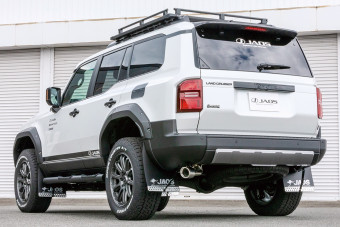 Вихлопна система BATTLEZ ZS-S (вигнута хвостова частина) Toyota Prado LC250 24+ B708068