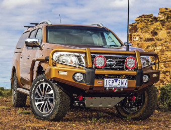Передній захист Summit (БЕЗ КРІПЛЕННЯ) для NAVARA/PATHFINDER 2015+ ARB 3438400 - Фото 1