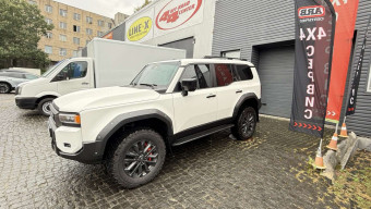 Комплект великих гальм USK Forged 6 поршнів з комплектом 2-составних г. дисків 355/32 мм, з насічками і перфорацією, TLC300 2021+, передній - Фото 4