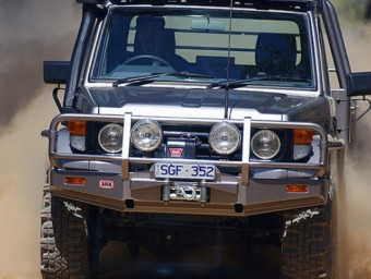 Передній захист ARB Winch Deluxe Toyota 76-79SER 07+  c расш. арок, без п/тум.  ARB3412320
