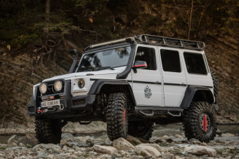 Колісні редуктори WEREWOLF на Mercedes G-class - Фото 2