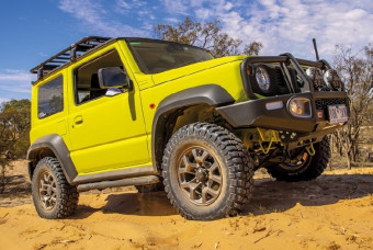 Бічний захисний комплект ARB 4424010 Rock Sliders на Suzuki Jimny 19+ - Фото 1