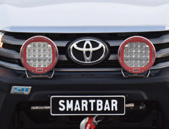 Передній захист Smart для TOY HILUX 2015+ (LED поворот. та габарити) SA173BL171 - Фото 7