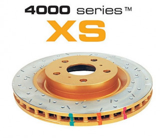 Посилений перфорований гальмівний диск TLC200 15 +/Seq 08-13, передній DBA42724XS