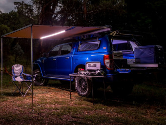 Тент ARB  AWNING W/LIGHT 2.5х2.5 м до багажника, з підсвіткою ARB 814407