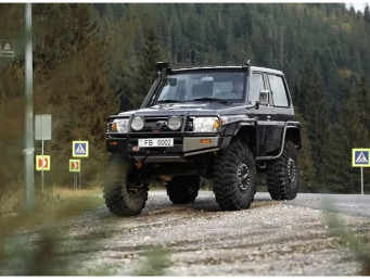Колісні редуктори WEREWOLF на Toyota Land Cruiser 70