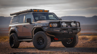 Захист крил із чорною накладкою на пороги Toyota LC Prado 250 2024+ ARB SUMMIT 4421180B - Фото 1