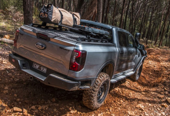 Кришка для кузова пікапа FORD Ranger/Raptor DC 22+ ARB HardLid HLID02B (базова модель) - Фото 3