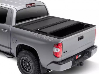 Складна кришка з рельсами на кузов пікапа BAKFlip MX4 для Toyota Tundra 2007- 6.7ft Crew/Double Cab  BAK448410T - Фото 6