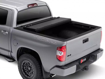 Складна кришка з рельсами на кузов пікапа BAKFlip MX4 для Toyota Tundra 2007- 6.7ft Crew/Double Cab  BAK448410T - Фото 1
