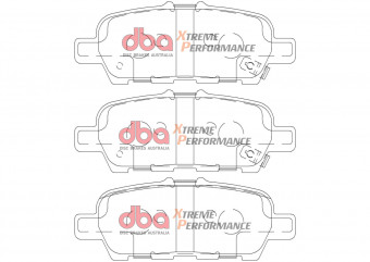 Тормозные колодки DBA Xtreme Performance Infiniti Q50 13+, задние DB2340XP - Фото 1