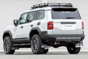 Вихлопна система BATTLEZ ZS (кругла хвостова частина) Toyota Prado LC250 24+ B702068