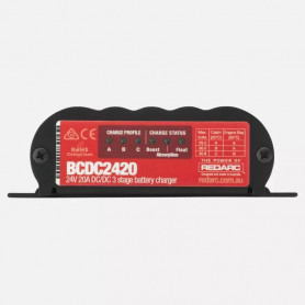 Зарядний пристрій REDARC BCDC2420-LV DC-DC Under Bonnet 24V 20A низьковольтний - Фото 1