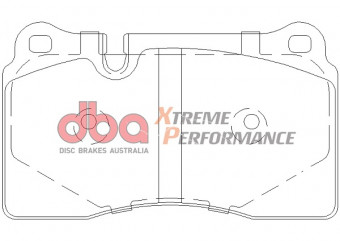 Гальмівні колодки DBA Xtreme Performance для AUDI TT RS quattro (8J) 2.5 Turbo 2009-2014 / RS+ 2012-2014 передні DB2228XP - Фото 2